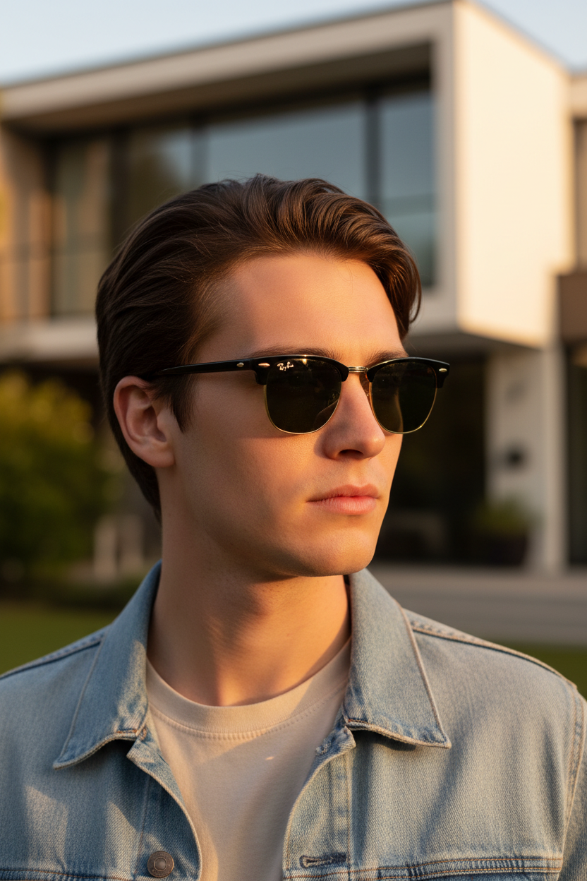 RAYBAN Club Master Arista Green -7009