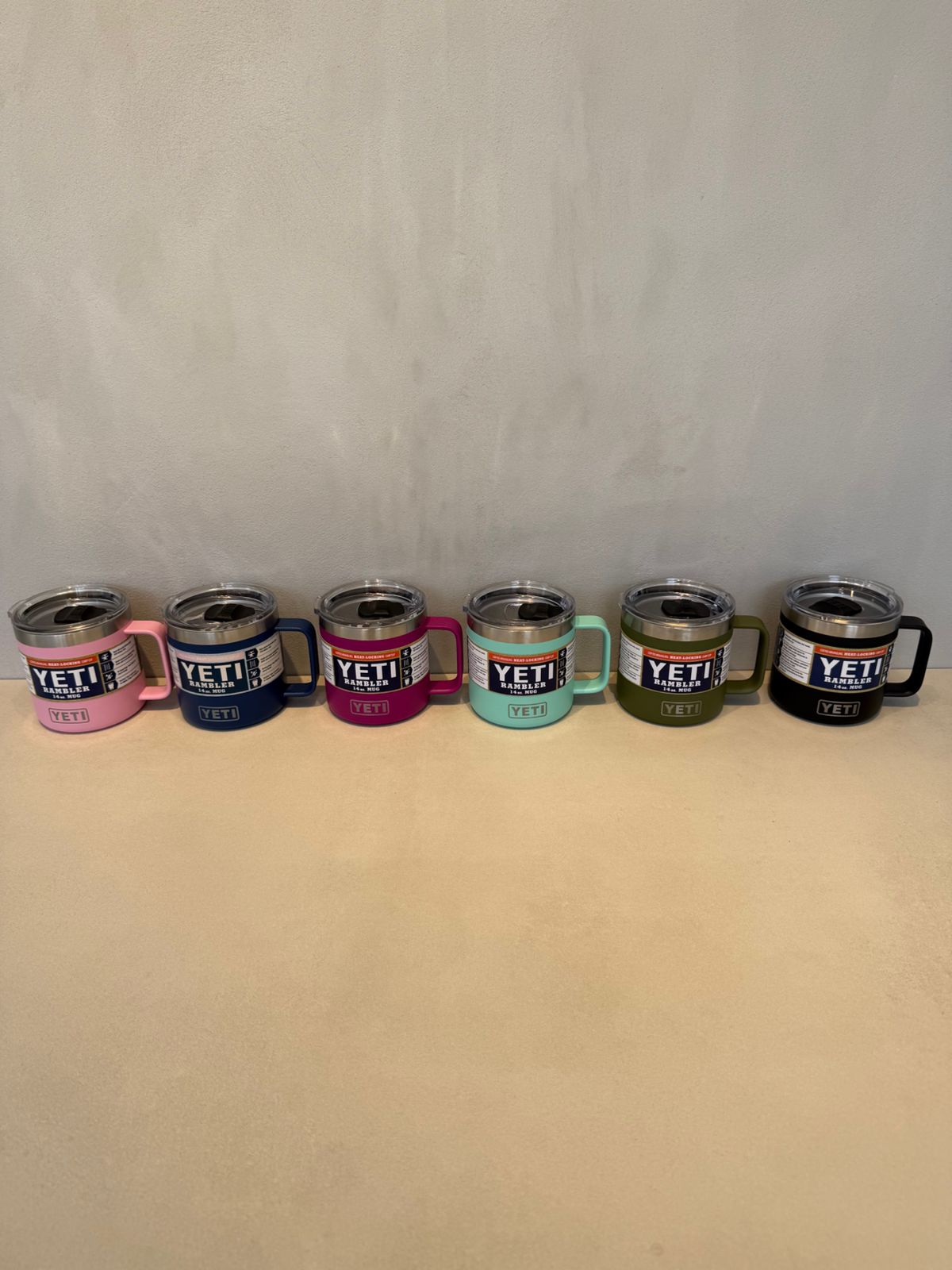 YETI rambler MUG de 14 onzas para Café - Rosado -7087