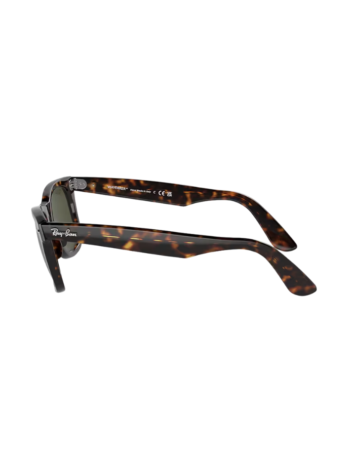 RAYBAN New Wayfarer Tortoise Polarized Green -7027