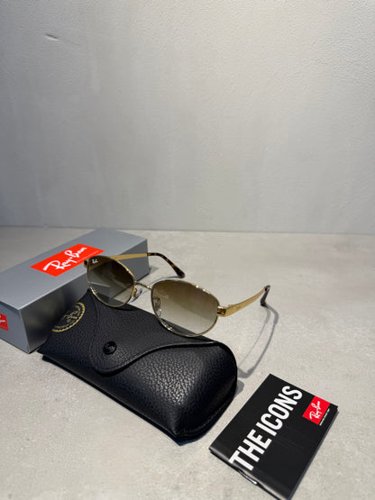 RAYBAN RB3774D gradient brown - 7174