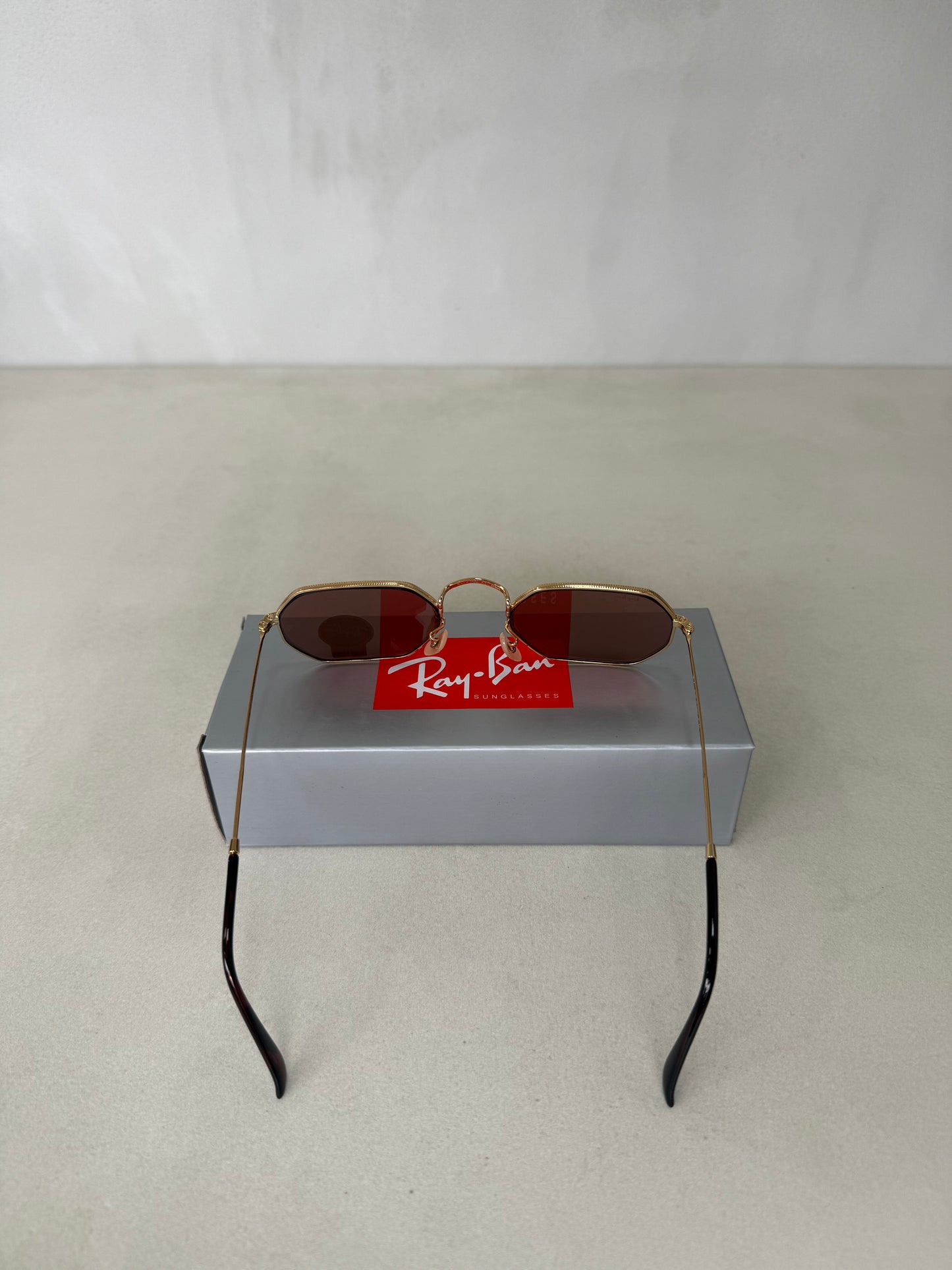 Octagonal Mirror Pink