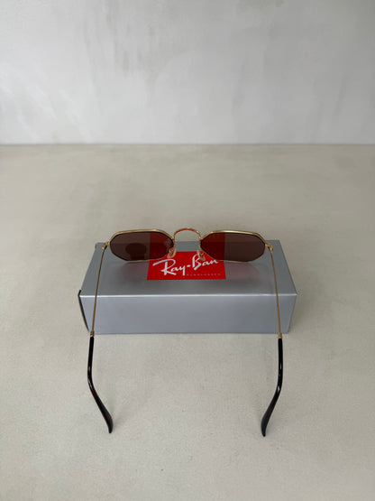 Octagonal Mirror Pink