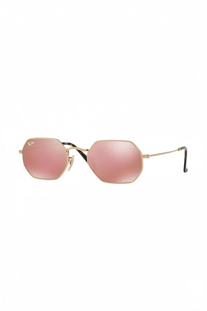 RAYBAN Octagonal Mirror Pink -7032