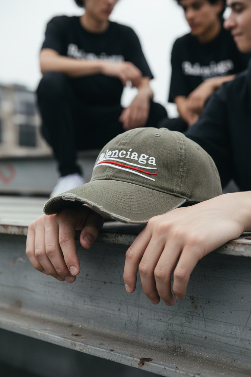 Gorra Balenciaga DUPE - Verde Musgo - 7132