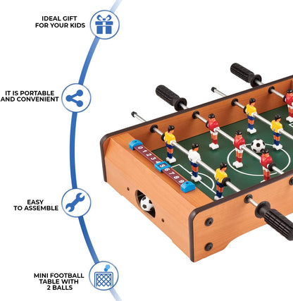 Juego De Mesa Mini Futbolín