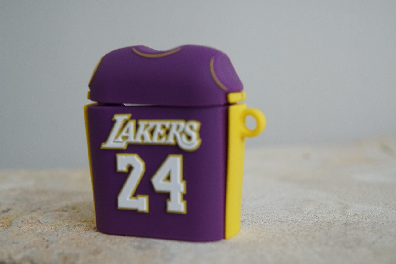 Estuche Para AirPods 1/2 Generación - Lakers 24