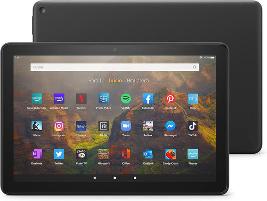 Tablet Fire HD 10'' - 64gb Amazon Negra