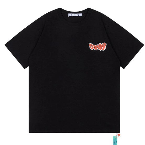 Camiseta Off White Multi Logo Tee Black