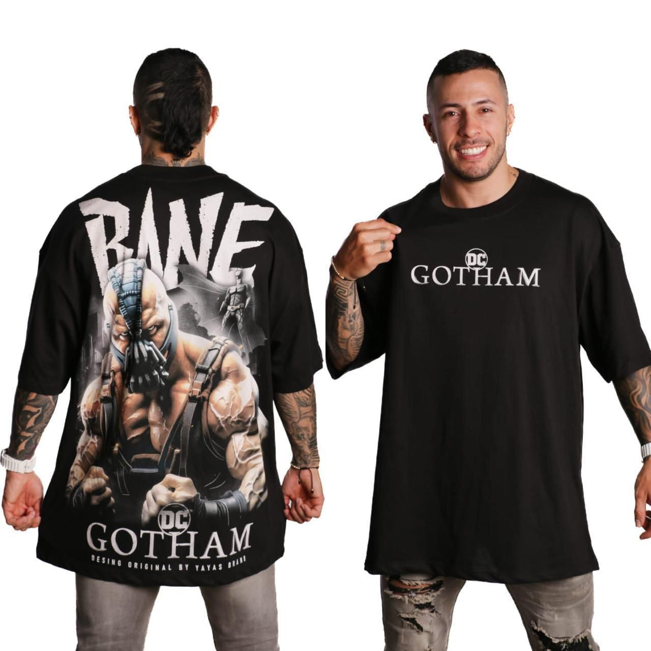 Camiseta Oversize Gotham DC