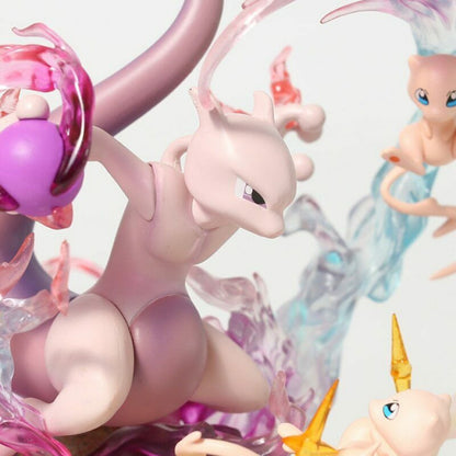 Figura Coleccionable de Mewtwo y sus Evoluciones - Pokemón