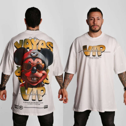 Camiseta Oversize Yaya's VIP - Mickey Mouse