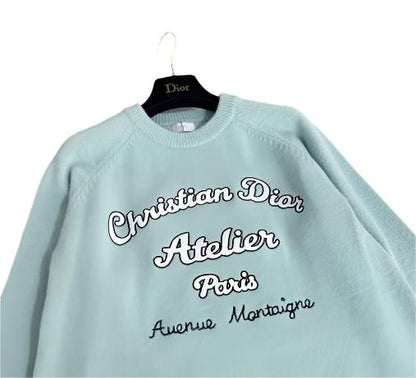 Dior Christian Dior Atelier Sweater Verde Agua