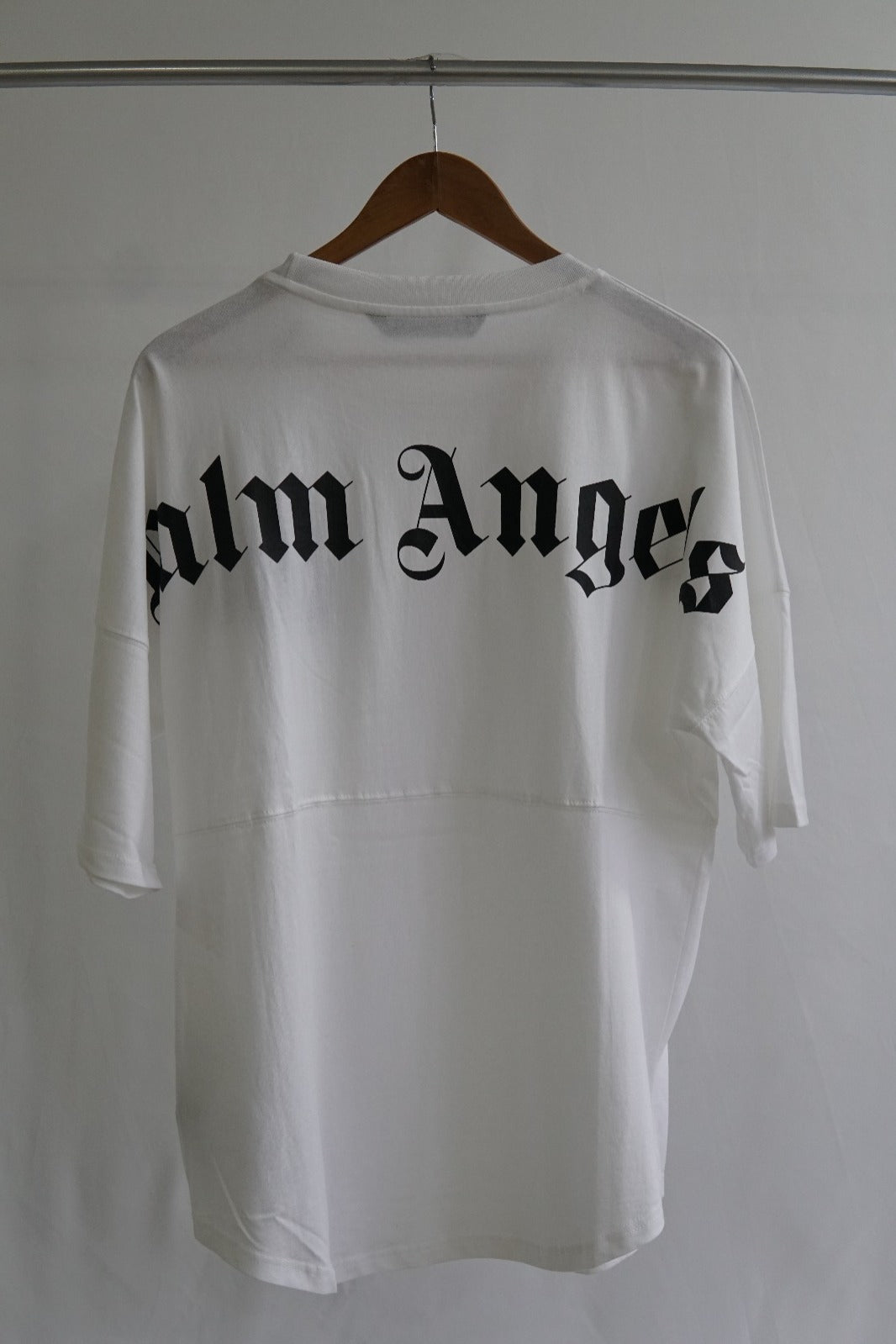 Camiseta Palm Angels Blanca Oversize