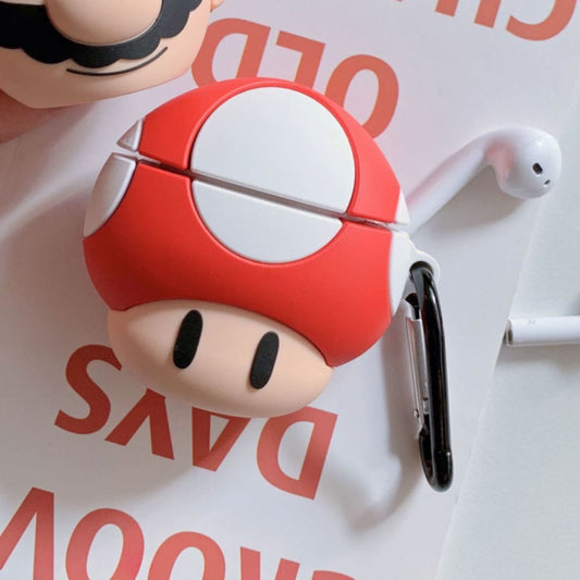 Estuche Para AirPods 1/2 Generación - Hongo De Mario