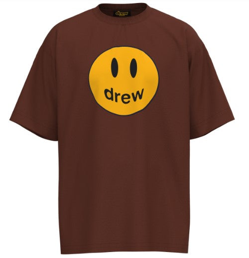 Drew House Smiley Logo Coffee T-shirt