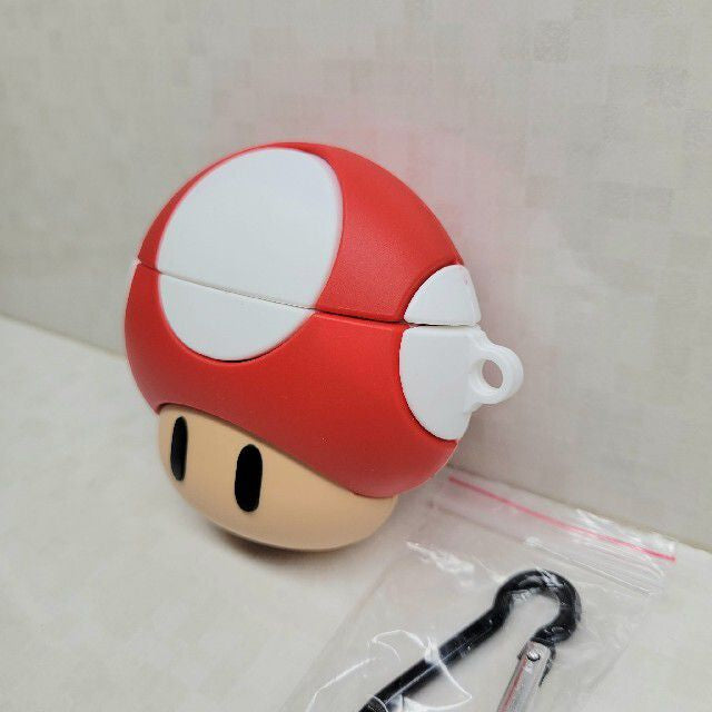 Estuche Para AirPods 1/2 Generación - Hongo De Mario