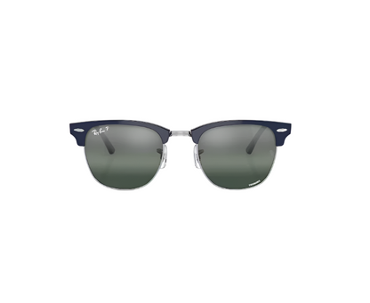 Lentes RayBan Club Master - 0RB3016 - Marco Platedo Black/Green