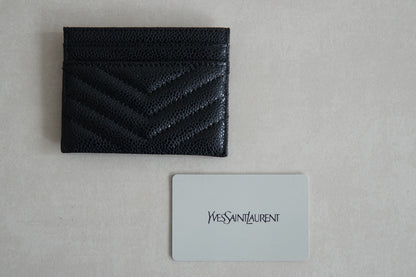 Wallet De Cuero Yves Saint Laurent