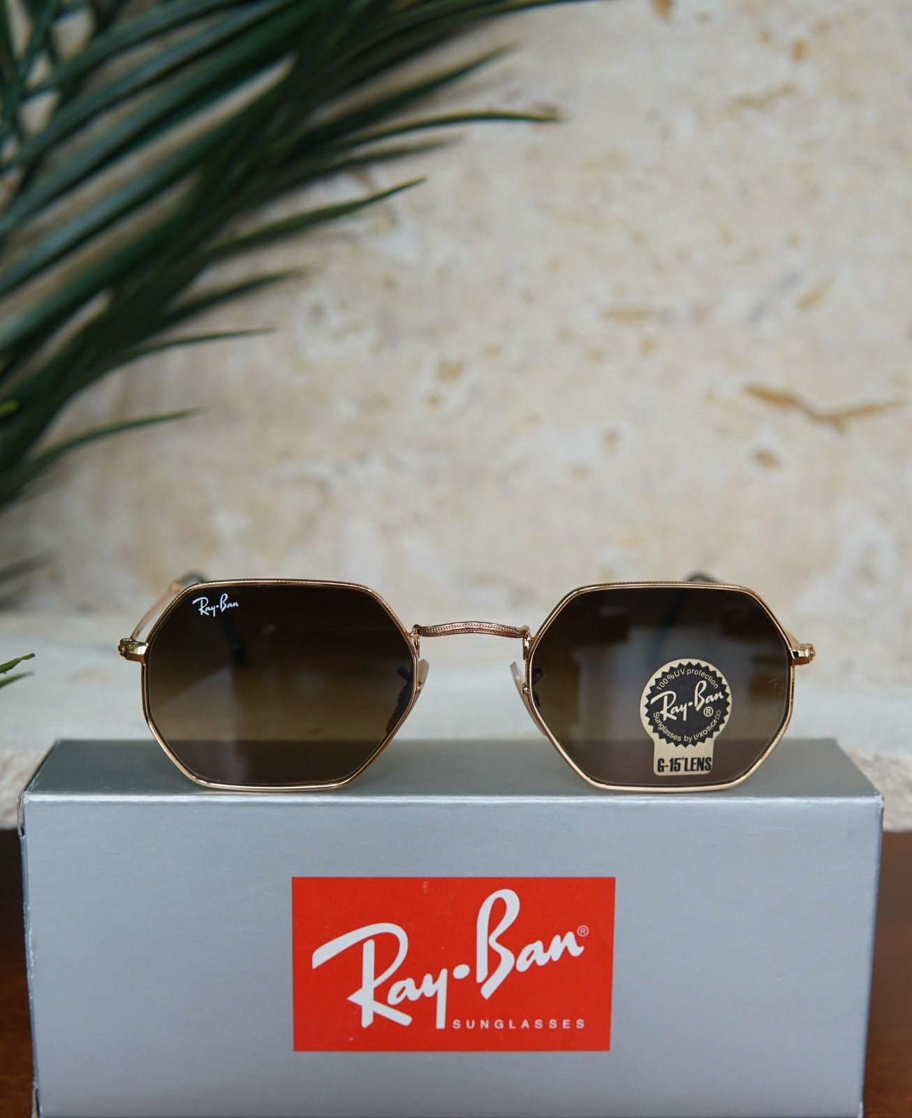 Lentes Rayban Octagonal Classic-ORB3556