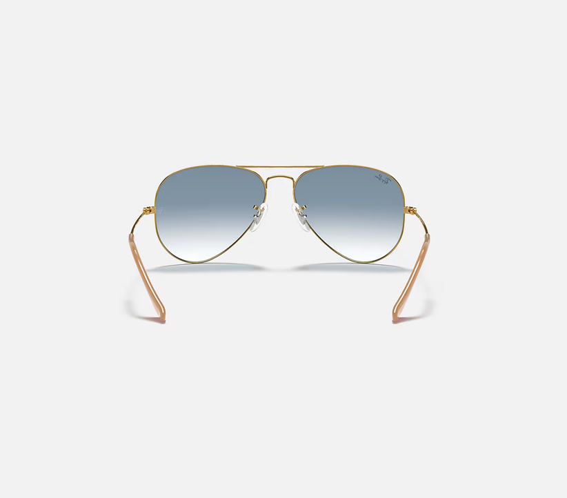 Lentes Ray Ban Aviator Large Metal Gradient Blue