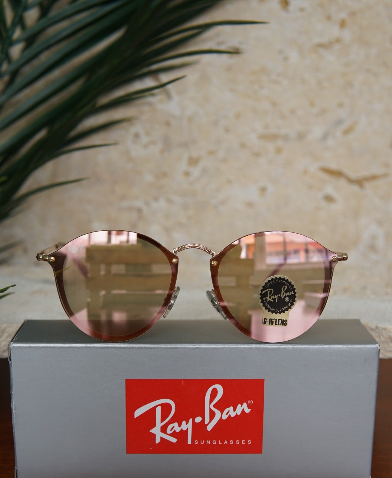 Lentes Rayban Blaze Round-ORB3574