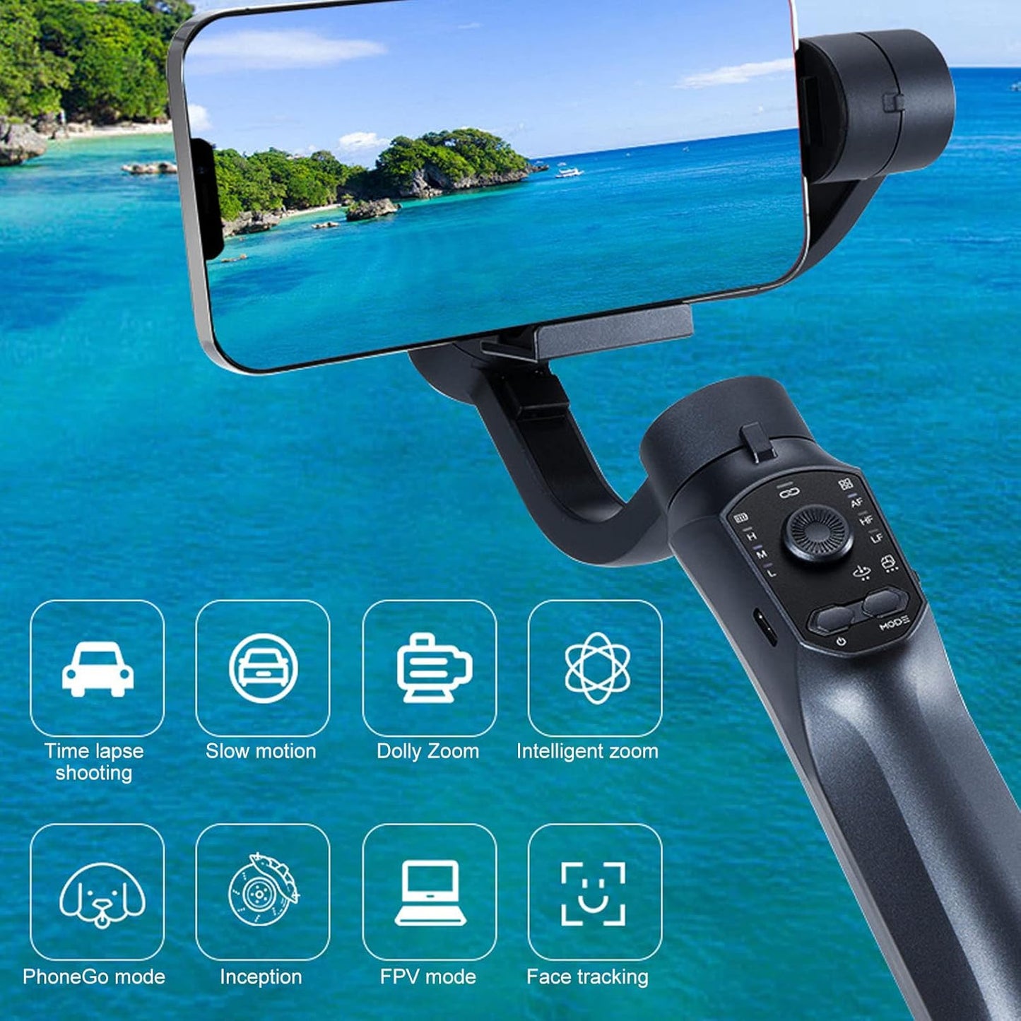 F10PRO Estabilizador Selfie Stick