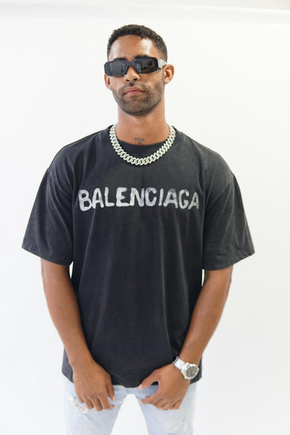 Camiseta Balenciaga Unisex Negra