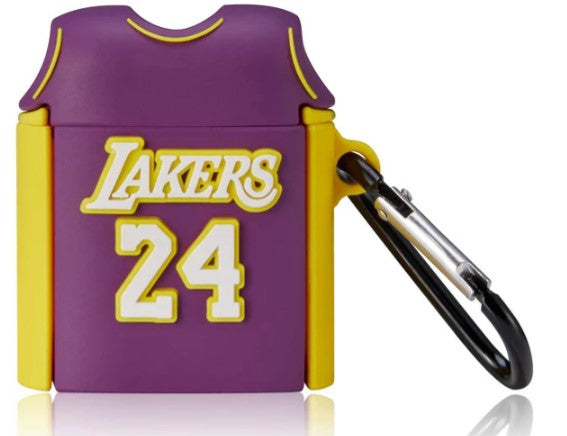 Estuche Para AirPods 1/2 Generación - Lakers 24