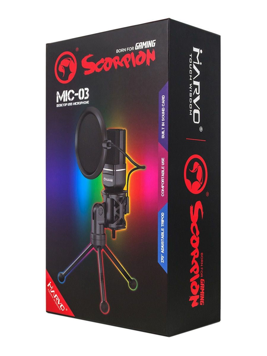 Micrófono gaming scorpion MIC-03