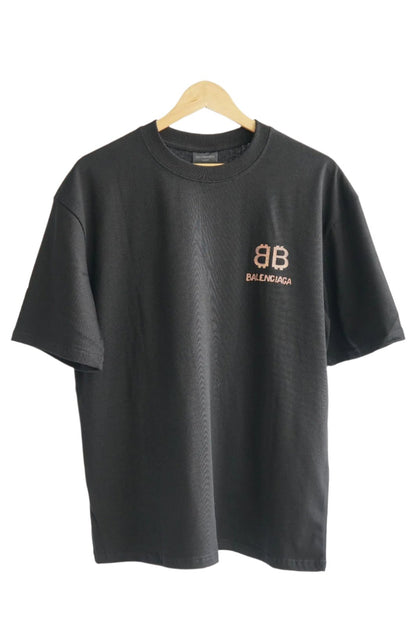 Camiseta Balenciaga Double B Old Premium