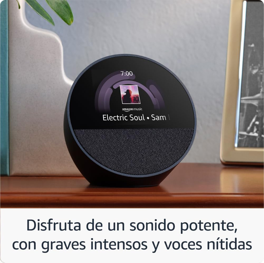 Parlante Inteligente Echo Spot 1era Generación Amazon Negro