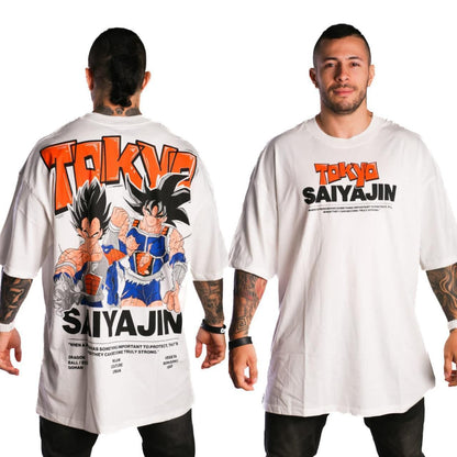 Camiseta Oversize Tokyo Saiyajin