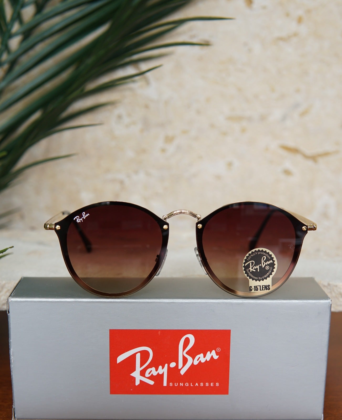 Lentes Rayban Blaze Round-ORB3574