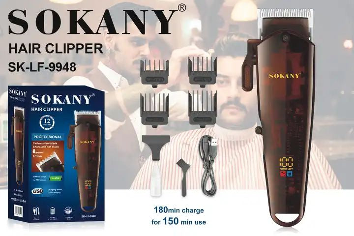 MAQUINA PARA CORTAR CABELLO SOKANY SK-LF9948