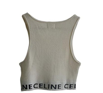 Top Celine Color Crema