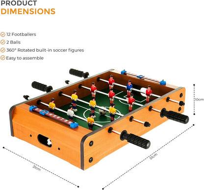 Juego De Mesa Mini Futbolín