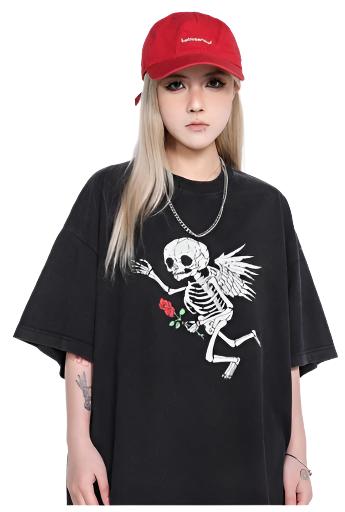 Camiseta Gallery Dept. Flying Skull (unisex)