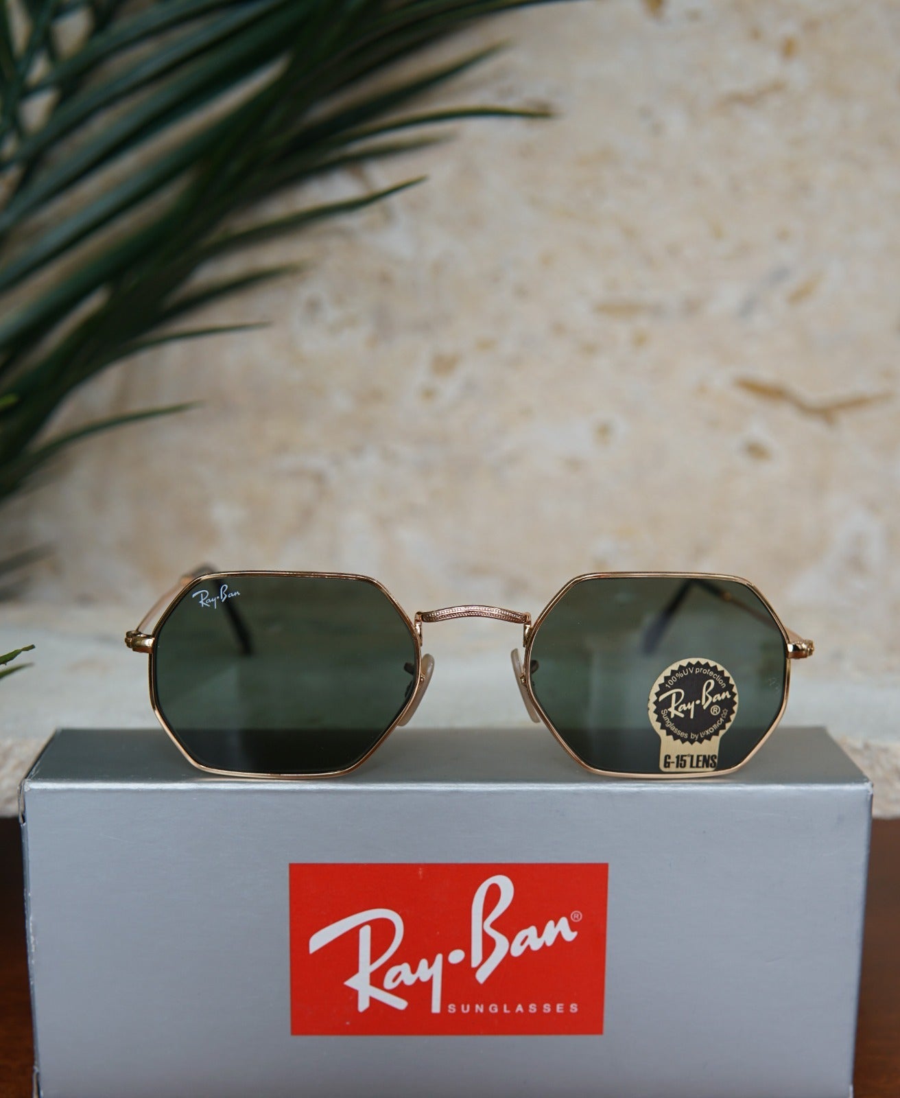 Lentes Rayban Octagonal Classic-ORB3556