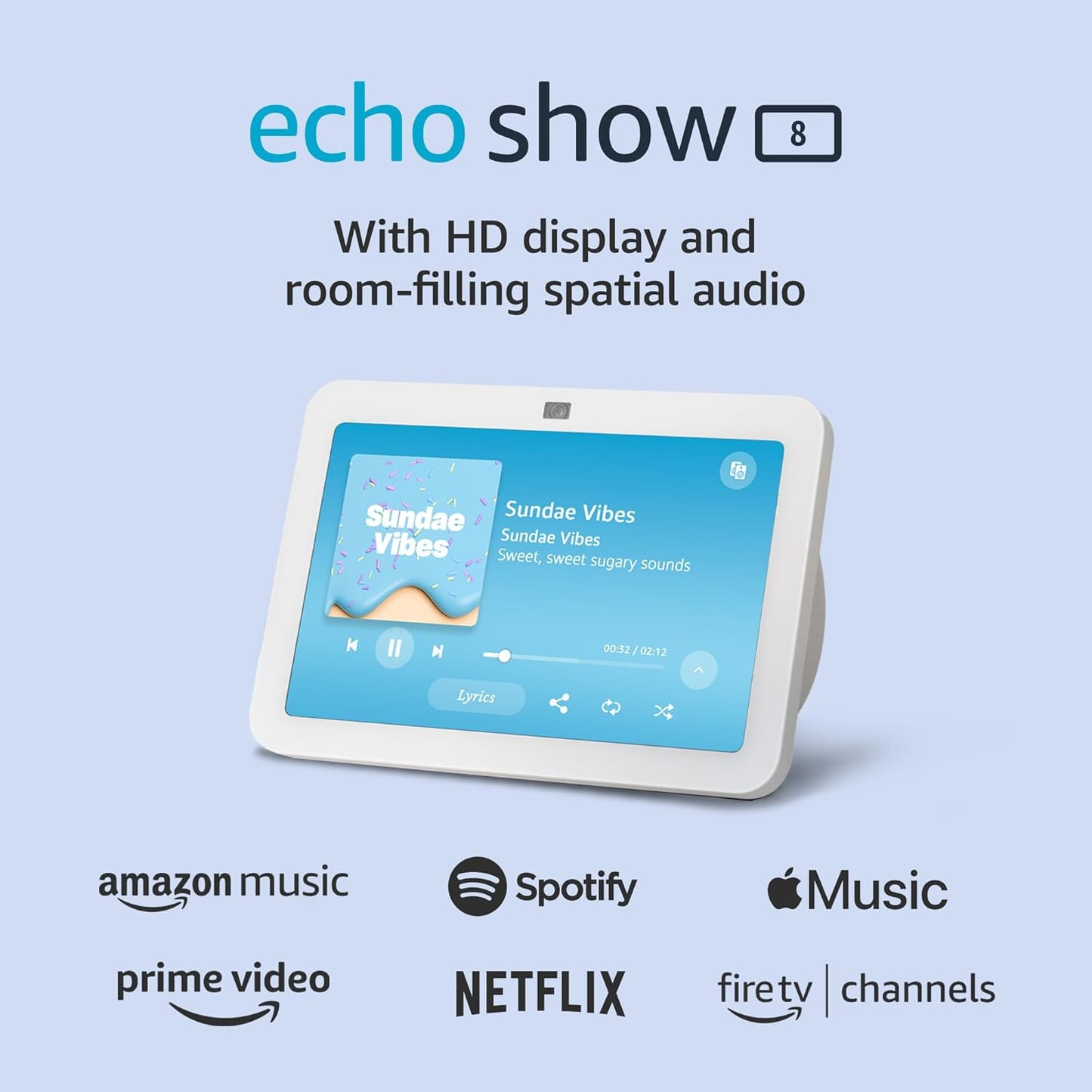 Amazon Echo Show 8 (3era generación) Blanco