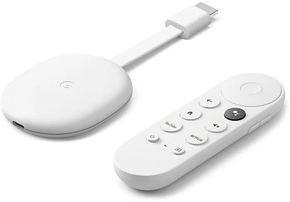 Dispositivo Streaming Chromecast TV HD - 4th Generación Google US / Blanco