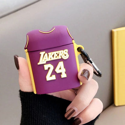 Estuche Para AirPods 1/2 Generación - Lakers 24