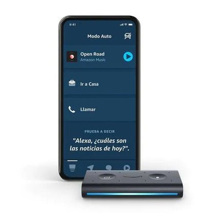 Parlante Inteligente Echo Auto (1era Gen) Amazon Caja Negra