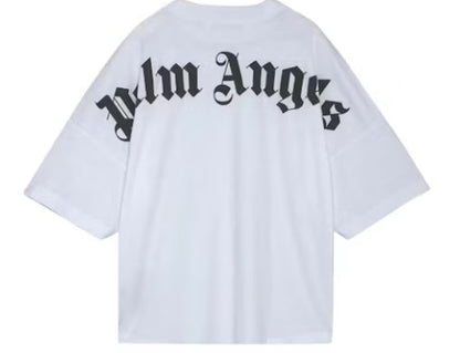 Camiseta Palm Angels Blanca Oversize