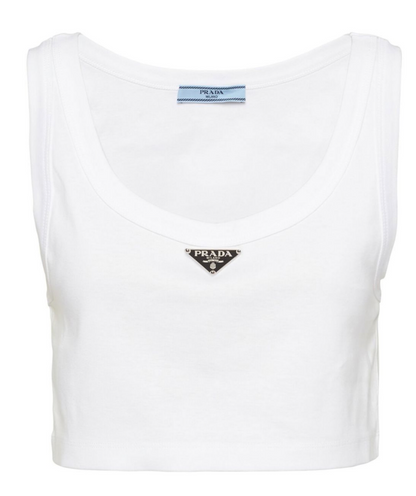 Top Prada Blanco