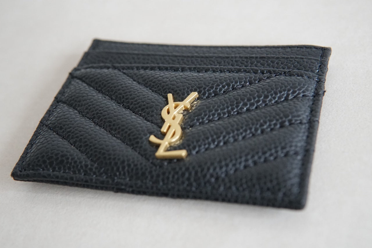 Wallet De Cuero Yves Saint Laurent