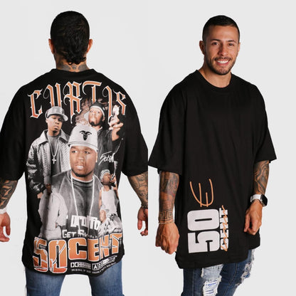 Camiseta Oversize Fifty Cent