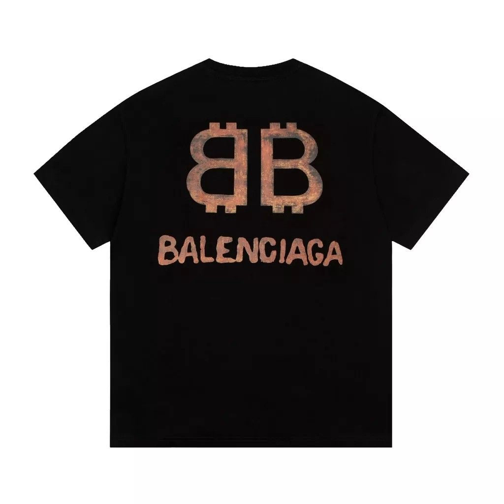 Camiseta Balenciaga Double B Old Premium