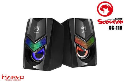 Parlantes Gaming Scorpion - SG-118