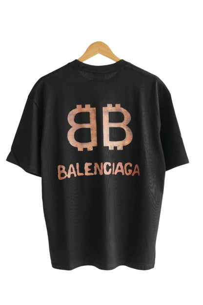 Camiseta Balenciaga Double B Old Premium