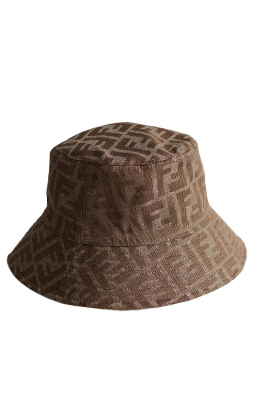 Bucket Hat Fendi Café Claro